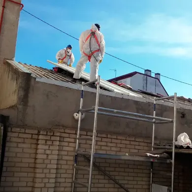 Obra de construcción ejecutada por H2T en Madrid