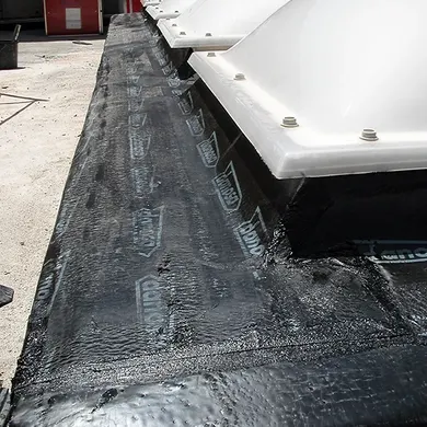 Obra en curso de la empresa constructora H2T